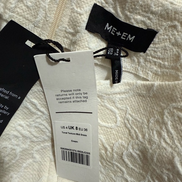 ME+EM Textured Midi Dress - Picture 4 of 8